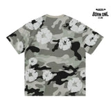 Denim Tears Camiseta YL#208-8208 Camouflage Grey