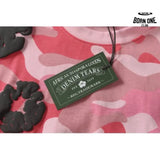 Denim Tears Camiseta YL#208-8208 Camouflage Pink