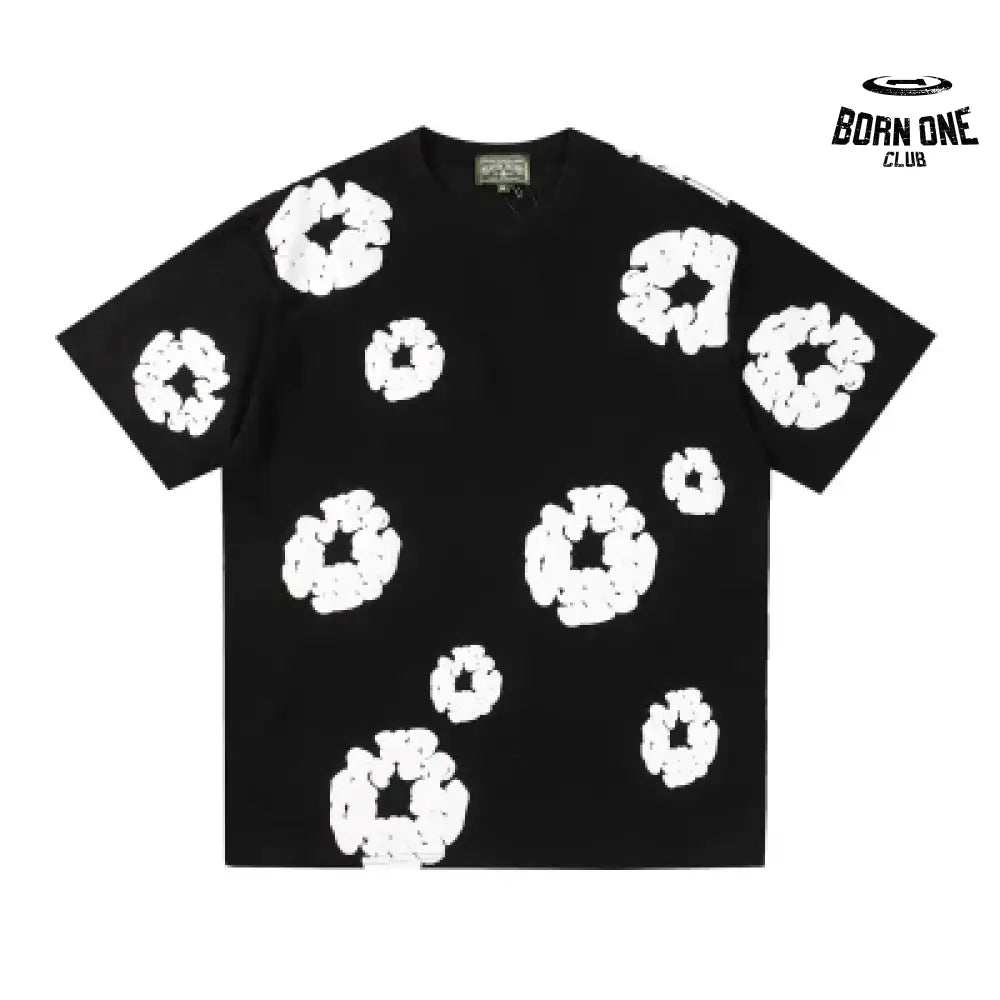 Denim Tears Camiseta YL#291-8601 Black