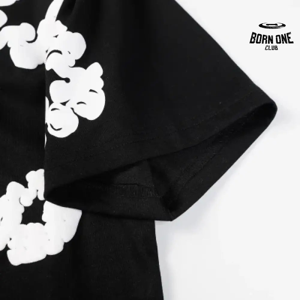 Denim Tears Camiseta YL#291-8601 Black