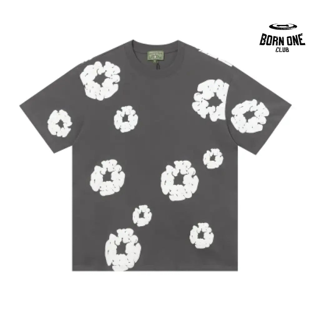 Denim Tears Camiseta YL#291-8601 Carbon Gray