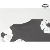 Denim Tears Camiseta YL#291-8601 Carbon Gray