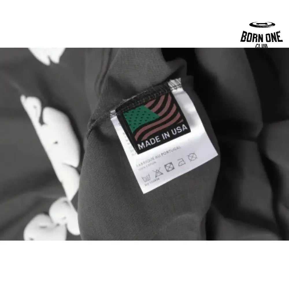 Denim Tears Camiseta YL#291-8601 Carbon Gray