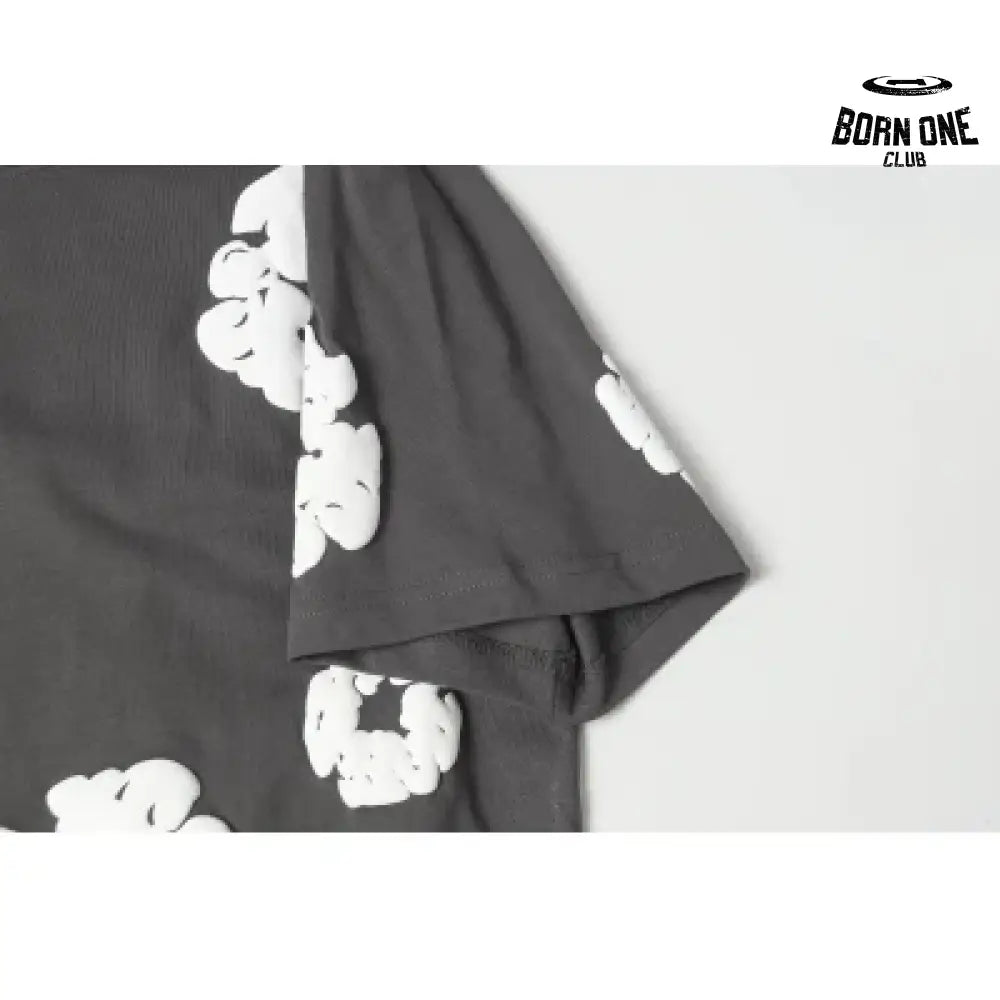 Denim Tears Camiseta YL#291-8601 Carbon Gray
