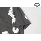 Denim Tears Camiseta YL#291-8601 Carbon Gray