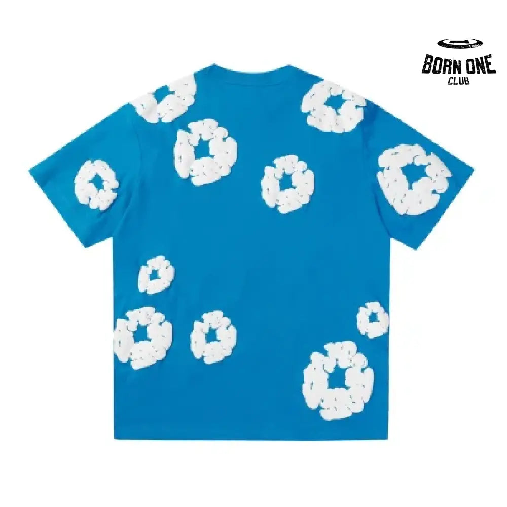 Denim Tears Camiseta YL#291-8601 Royal blue