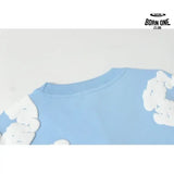 Denim Tears Camiseta YL#291-8601 Sky Blue