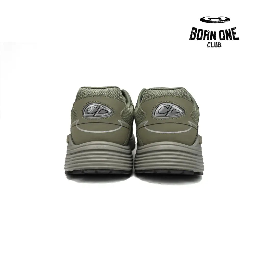 Dior B30 Light Grey Sneakers Olive Color