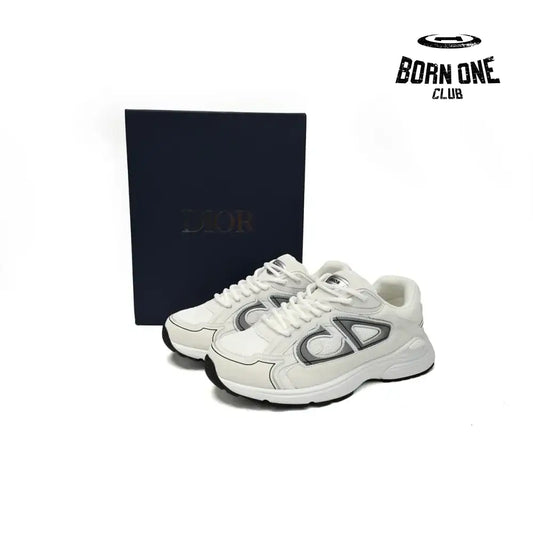 Dior B30 Light Grey Sneakers White