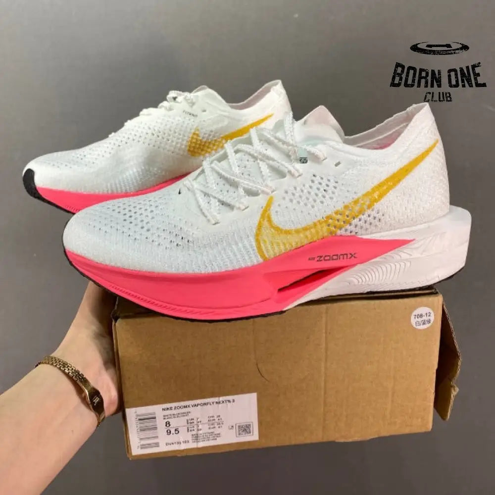 Nike Air Zoom X Vaporfly Next%3 White Pink