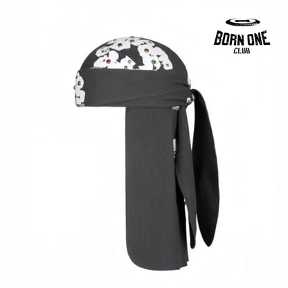 Durag Denim Tears Floral Embellished Black