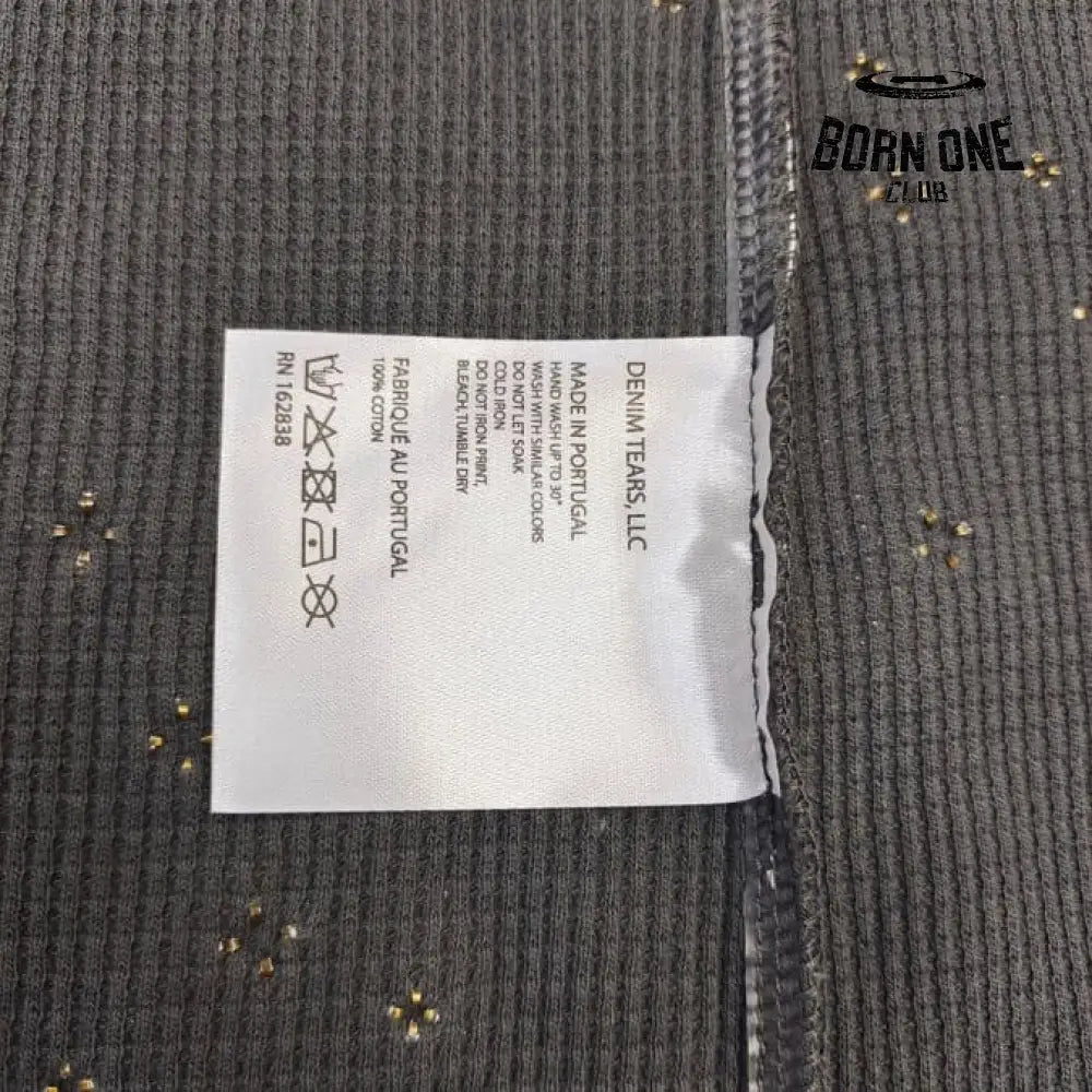 Durag Denim Tears Floral Embellished Black
