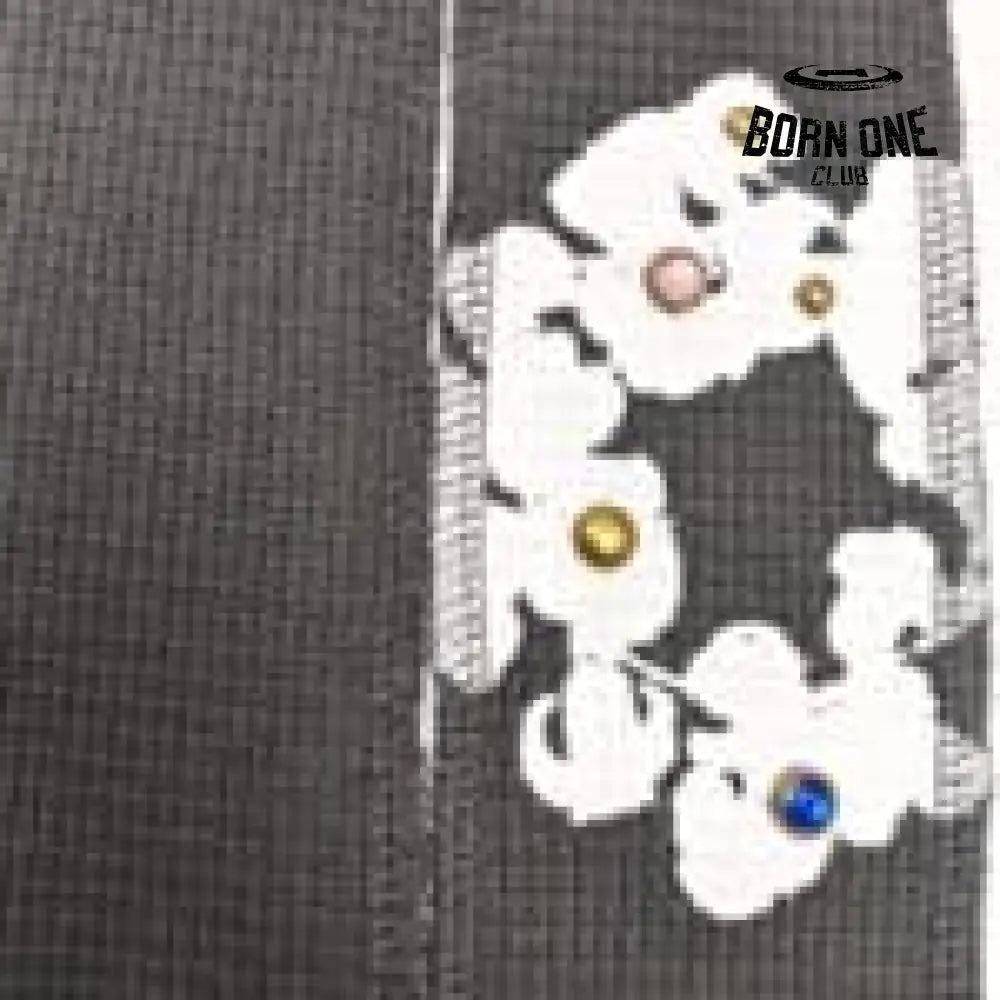Durag Denim Tears Floral Embellished Black