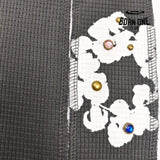 Durag Denim Tears Floral Embellished Black