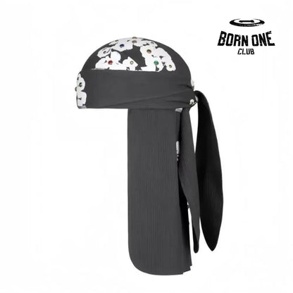Durag Denim Tears Floral Embellished Black