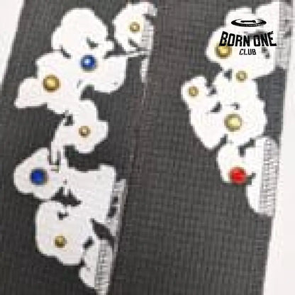 Durag Denim Tears Floral Embellished Black