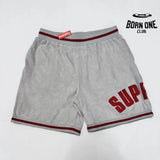 Shorts Supreme Ultrasuede Cinza