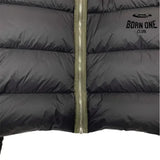 Rick Owens Shark Head Zipper Down Jaqueta 28594043
