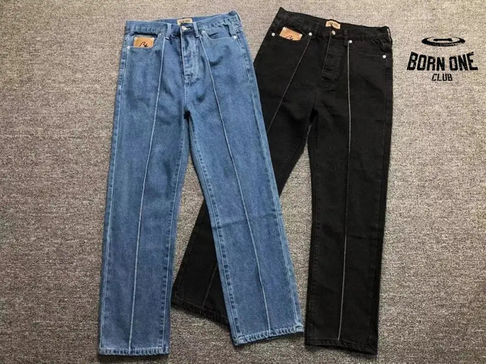 Conjunto Corteiz C-Star Denim Jeans Preto