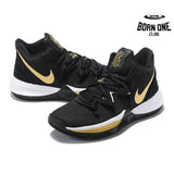 NIKE KYRIE 5 x BLACK METALLIC GOLD