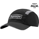 Boné Supreme Side Mesh Camp Cap Preto (Reflective)