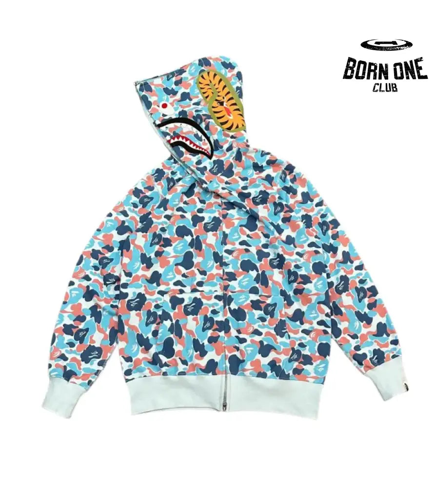 Bape Shark Moletom Zíper