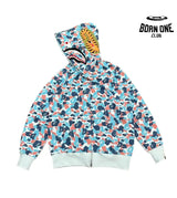 Bape Shark Moletom Zíper