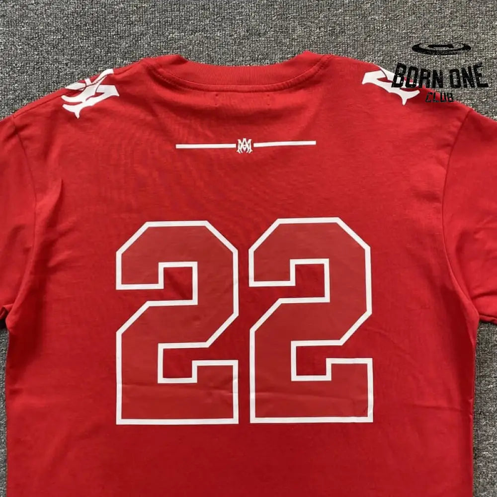 Camiseta Amiri 22 SKATER Vermelho