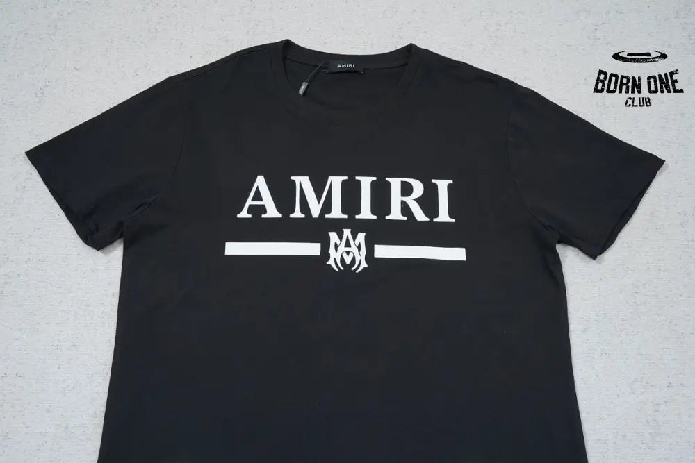 Camiseta Amiri Bar Logo Black