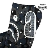 Bape Shark Polka Dot Moletom Zíper