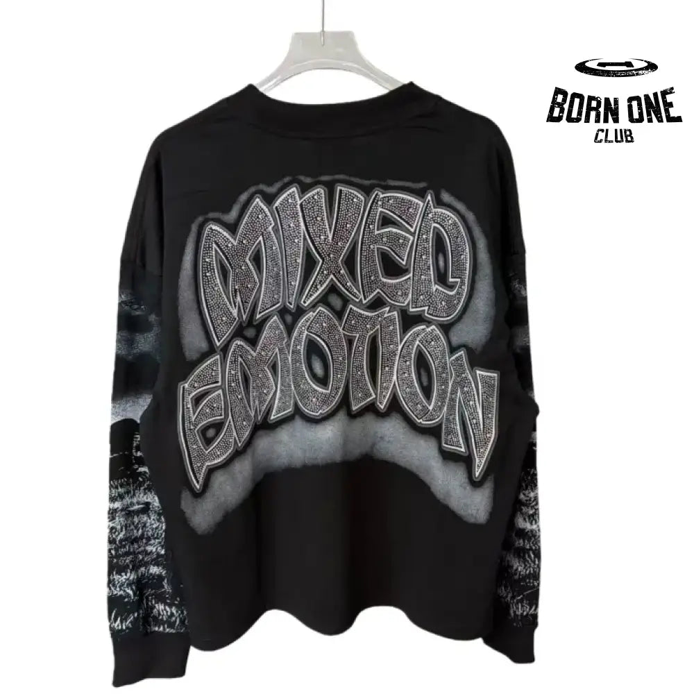 Camiseta Manga Longa Mixed Emotion