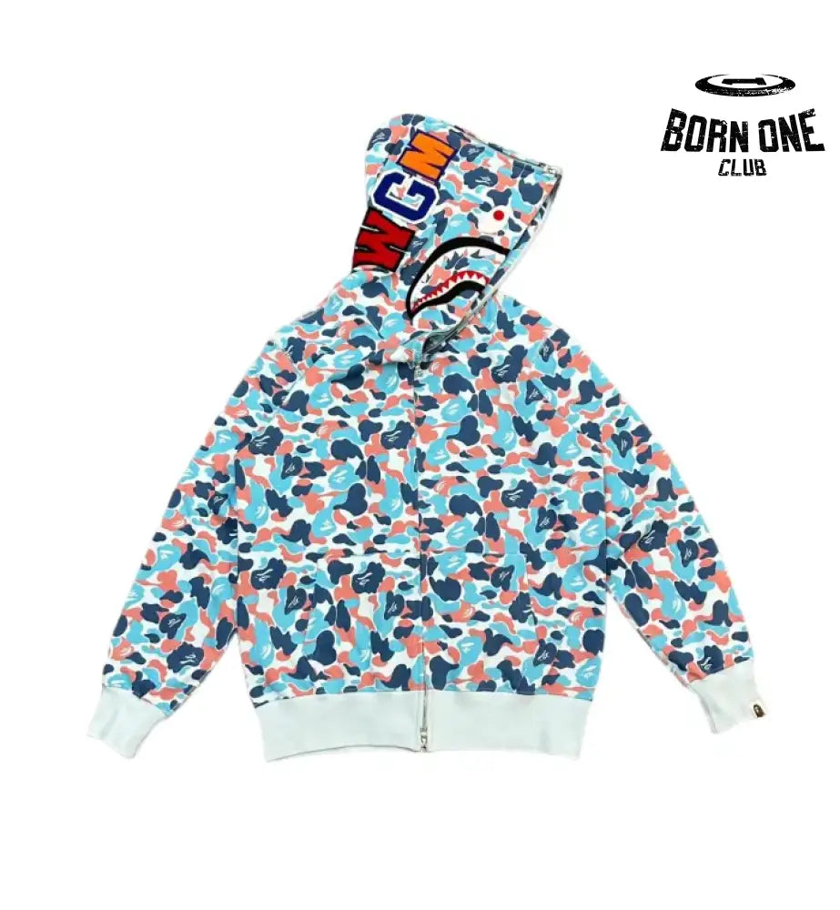 Bape Shark Moletom Zíper