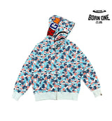 Bape Shark Moletom Zíper