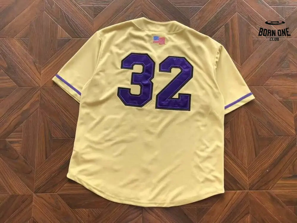 Camiseta Supreme Swords Baseball Jersey Gold