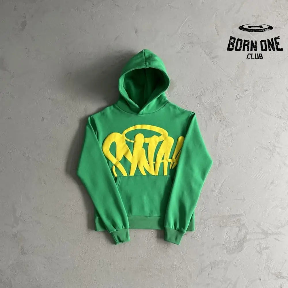 Conjunto Team Syna Hood Twinset Green