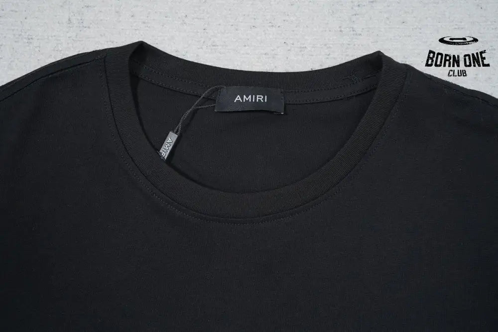 Camiseta Amiri Bar Logo Black