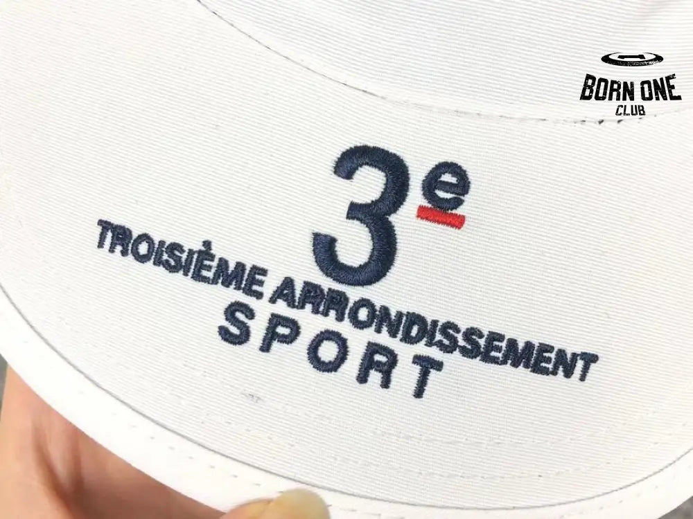 Boné Supreme Mesh Side Panel Camp Branco
