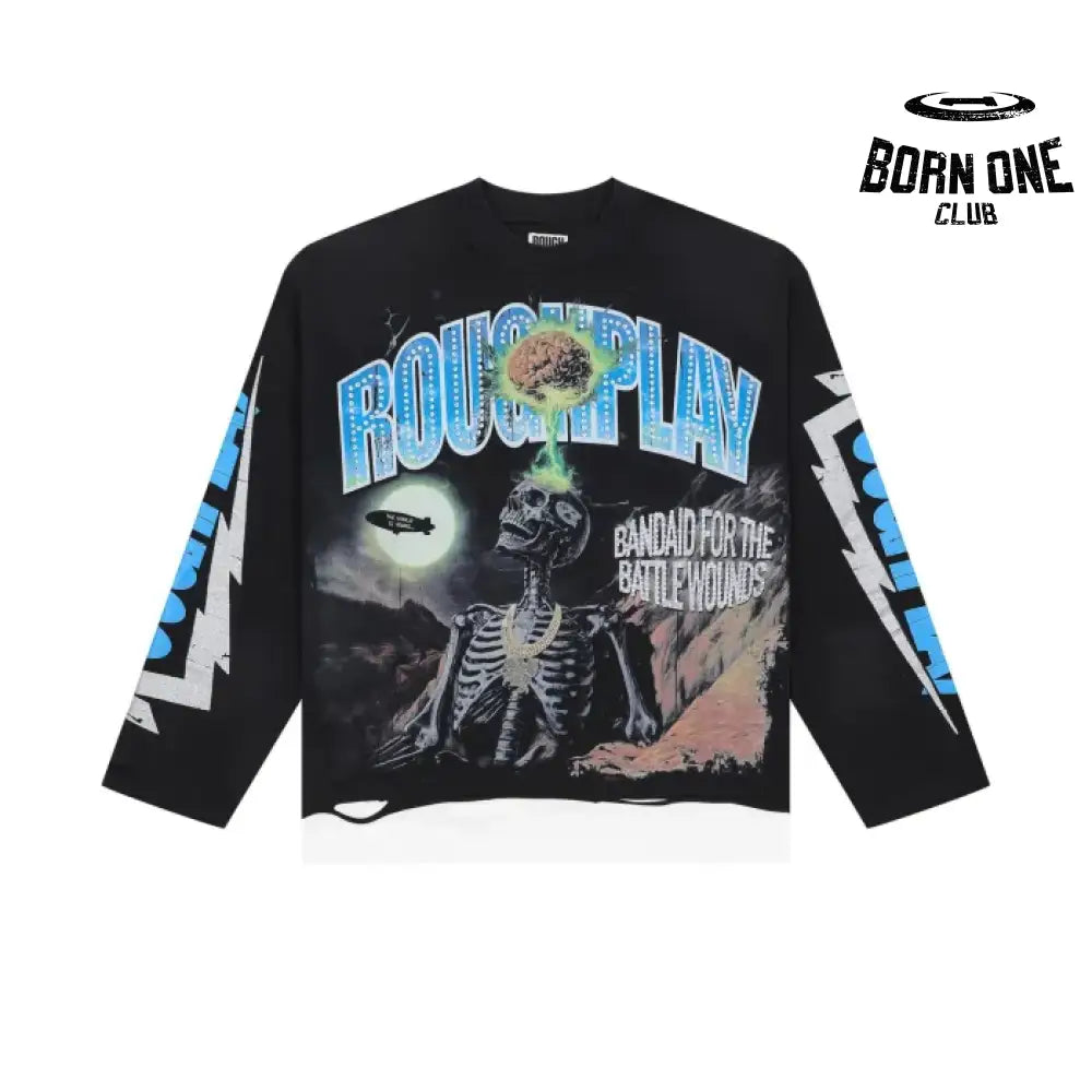 Rough Play Camiseta Manga Longa