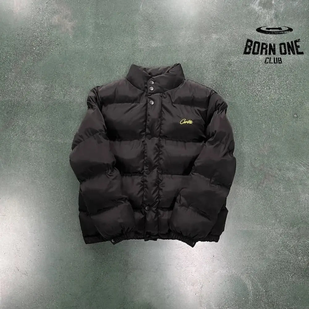 Jaqueta Corteiz Bolo Puffer Black