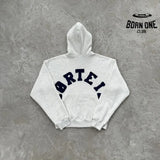 Conjunto Moletom Corteiz Arch Cinza