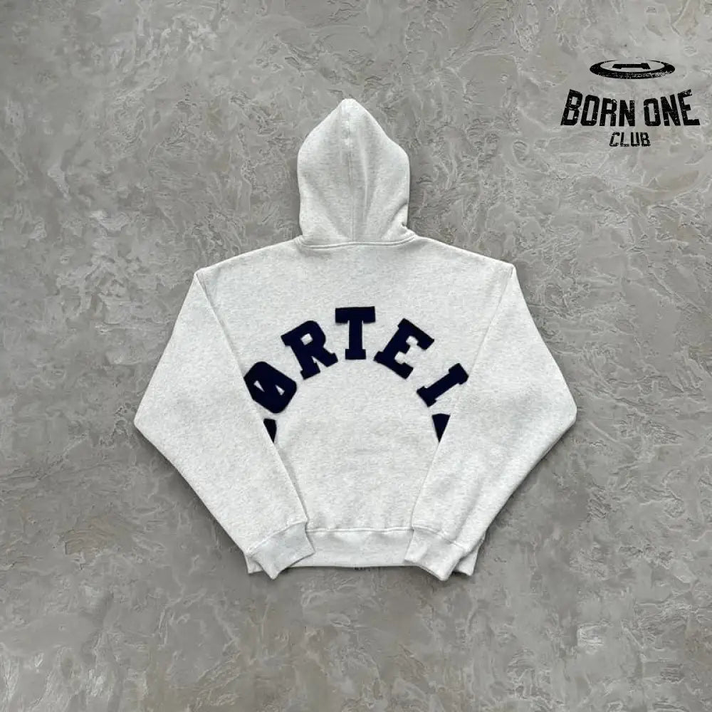 Conjunto Moletom Corteiz Arch Cinza