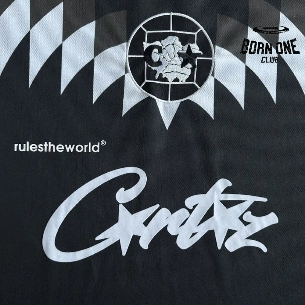Camiseta Corteiz Futebol Preto