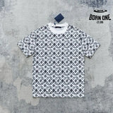 Camiseta Louis Vuitton Monogram White Deep Black