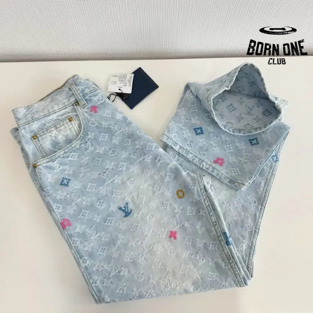 Calça Louis Vuitton by Tyler, the Creator Monogram Denim