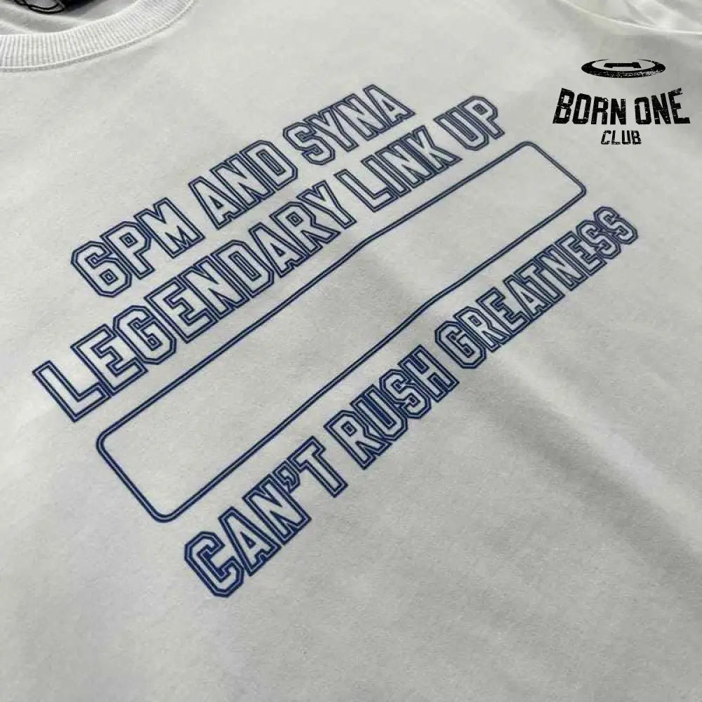 Camiseta Syna World x 6PM Rush Greatness Branca