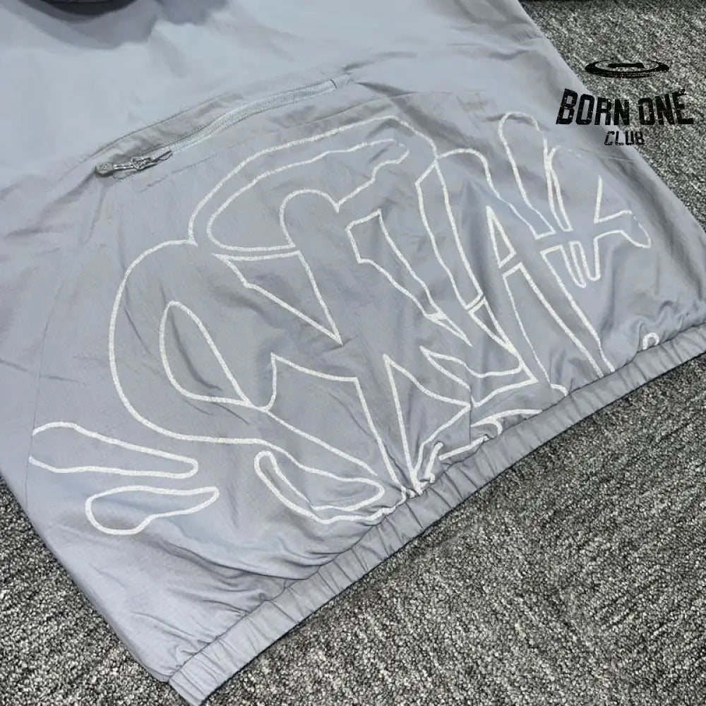 Jaqueta Synaworld Storm 'In My Bag' Cinza