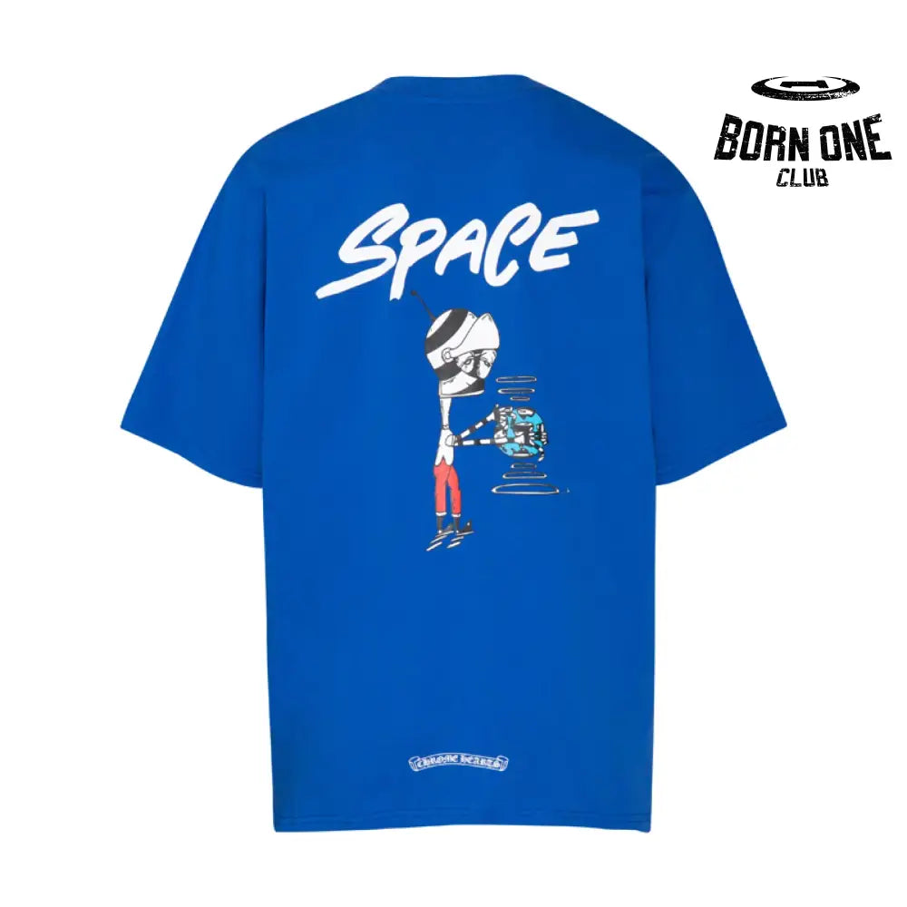 Camiseta Chrome Hearts Flame Azul