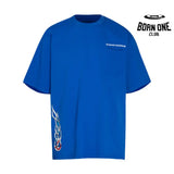 Camiseta Chrome Hearts Flame Azul