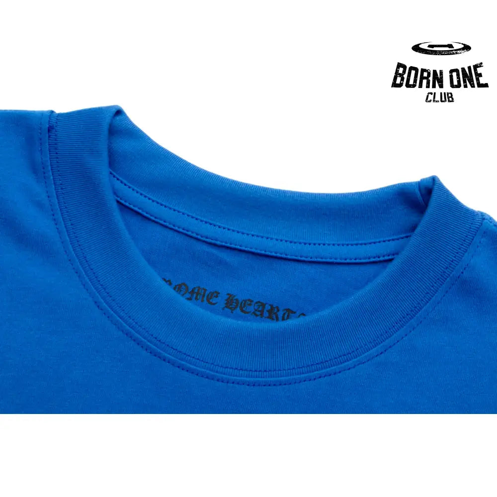 Camiseta Chrome Hearts Flame Azul