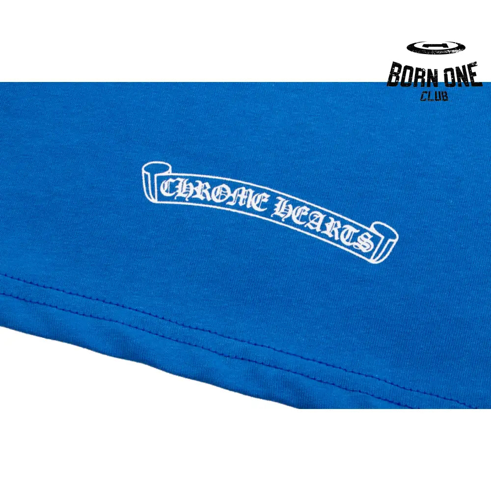 Camiseta Chrome Hearts Flame Azul